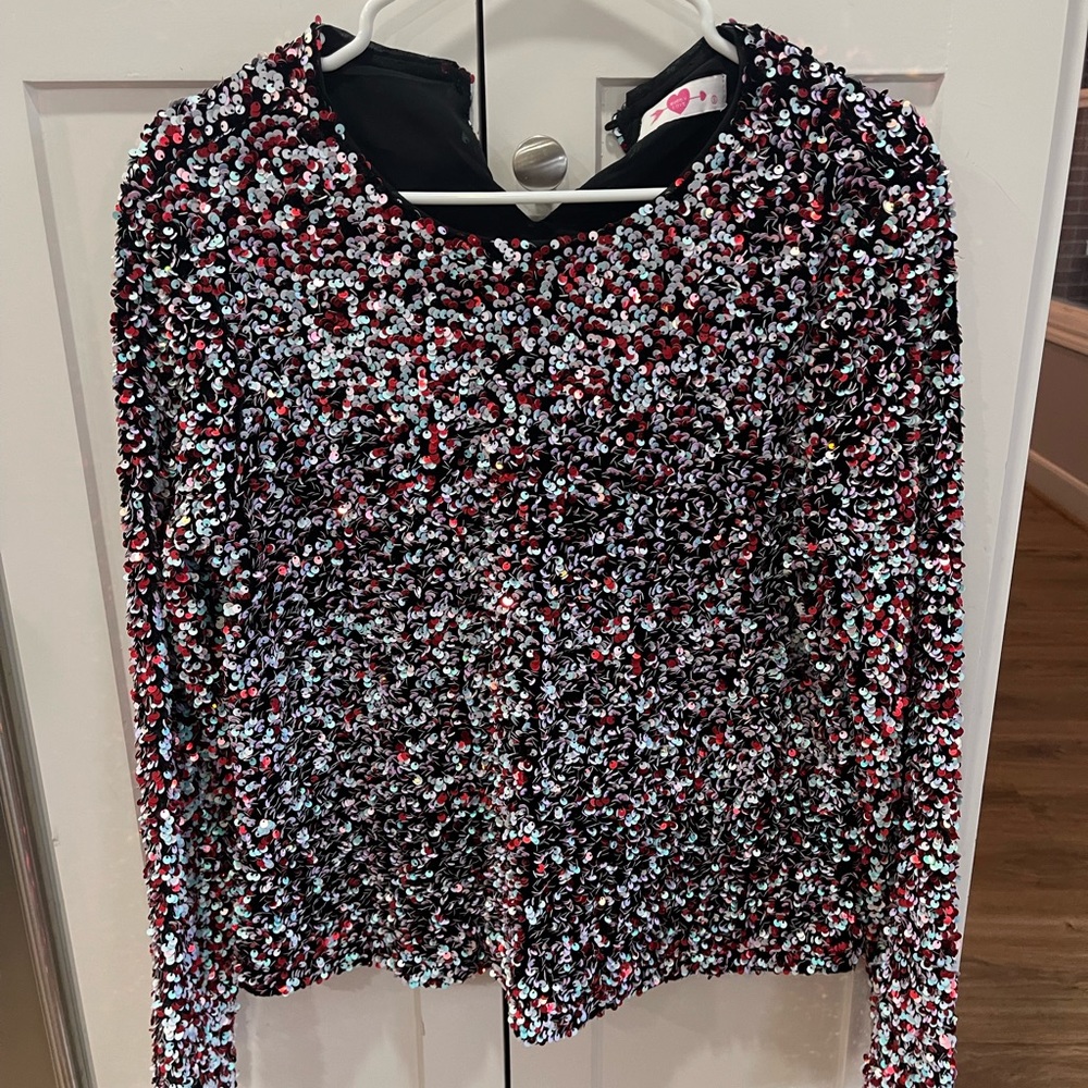 Buddy Love Women’s Sequin Top